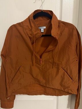 FLX cropped wind breaker